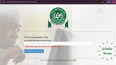 How to Reprint JAMB Exam Slip